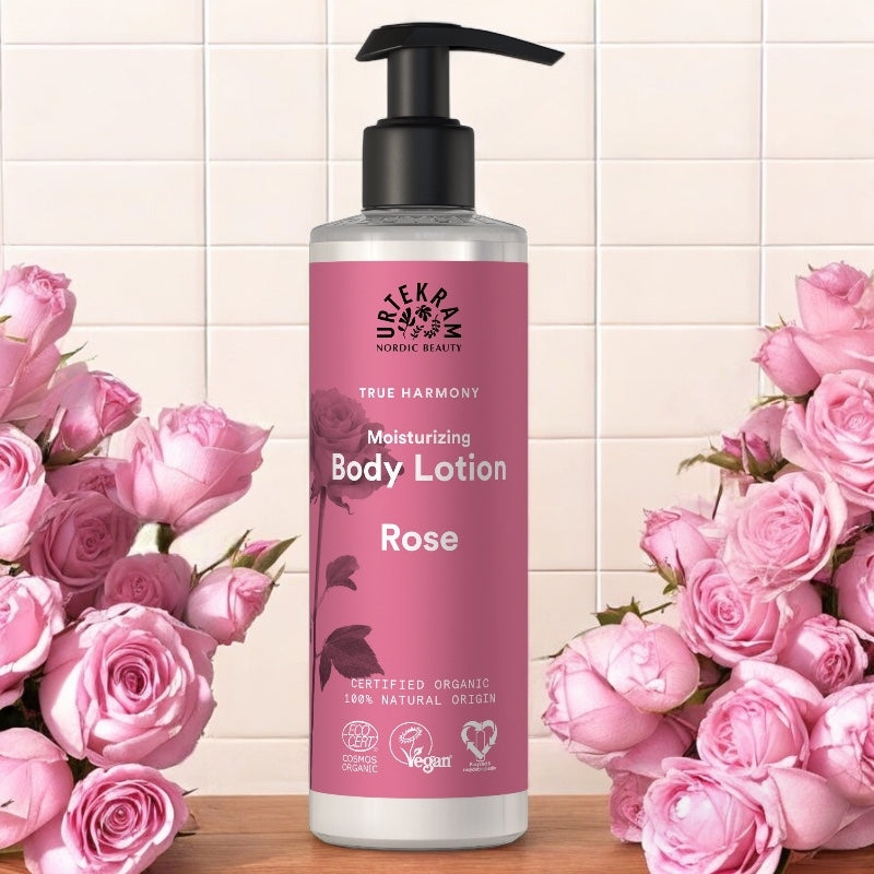 Lotion corporelle bien-être intense BIO - rose