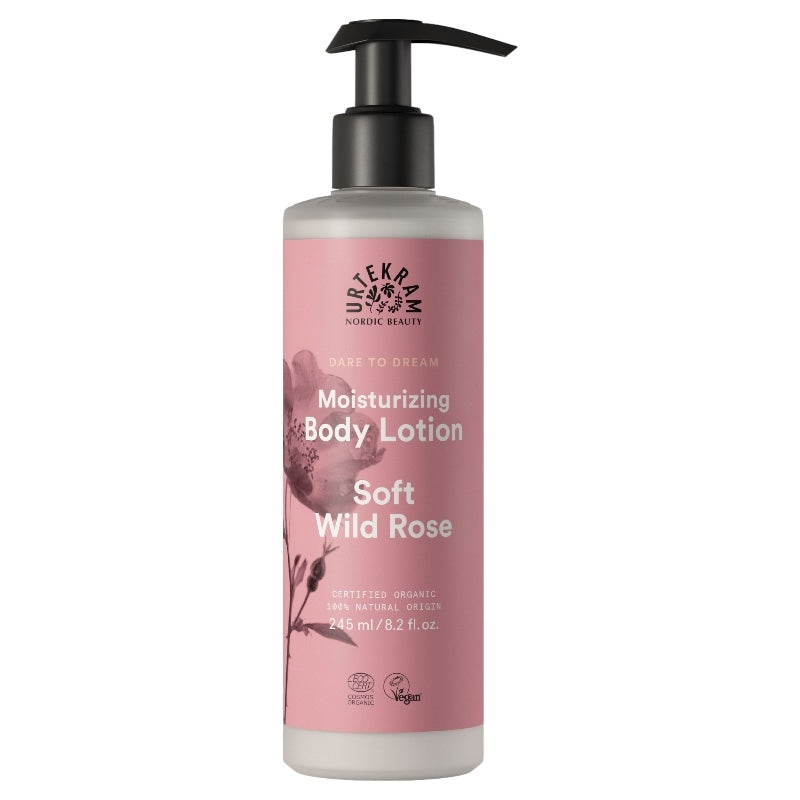 Lotion corporelle hydratante BIO - rose