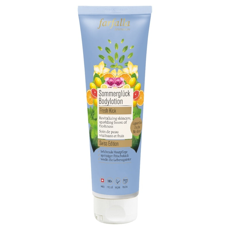 Farfalla - Körperlotion Sommergenuss Minze BIO 150ml