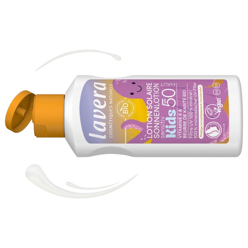 Lavera - Lotion solaire sensitive enfant IP 50 BIO 100ml