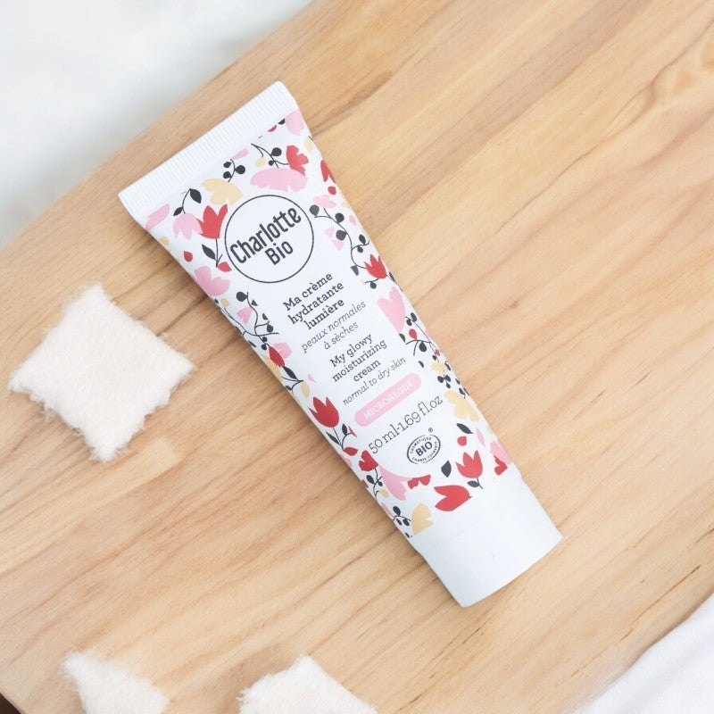 Charlotte Bio - Ma crème hydratante lumière microalgue BIO 50ml