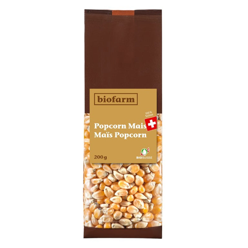 Biofarm - Maïs pour popcorn suisse BIO 200g