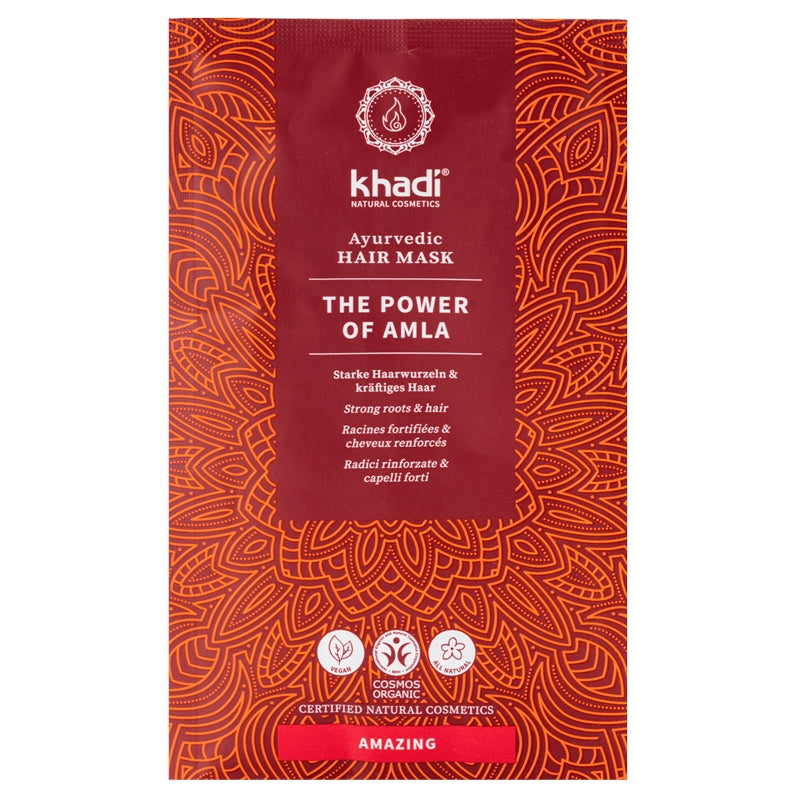 Khadi - Masque capillaire ayurvédique racines fortifiées BIO amla 50g