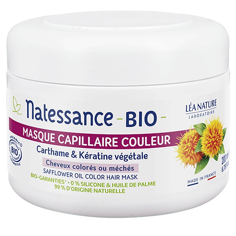 Haarmaske für coloriertes Haar pflanzlichem Keratin BIO