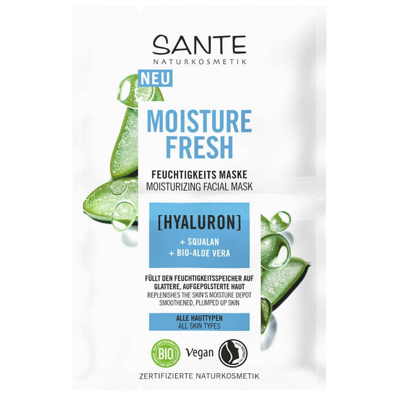 Masque hydratant Moisture Fresh BIO acide hyaluronique & aloe
