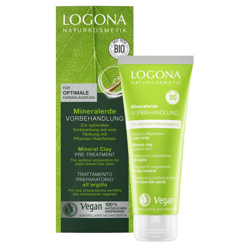 Vorbereitungsmaske vor Coloration Color Prep Logona 100ml