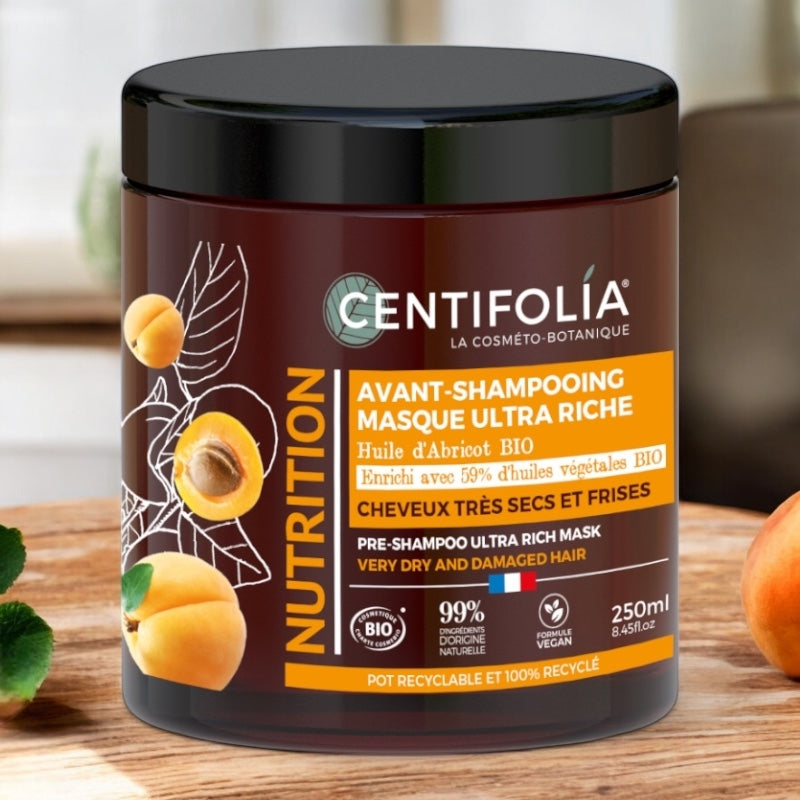 Centifolia - Masque richesse extrême multi-usages BIO abricot 250ml