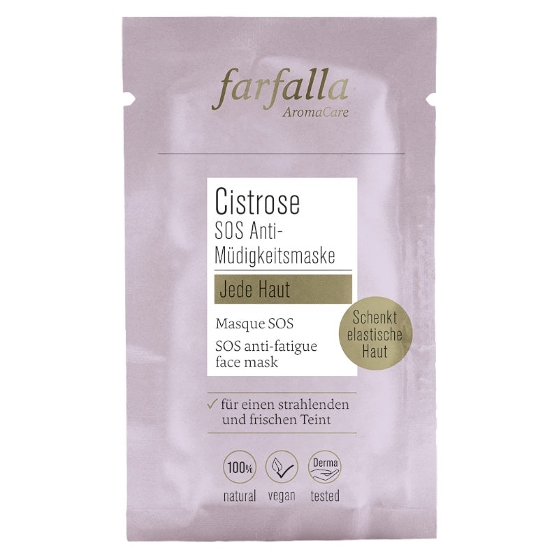 Farfalla - Masque SOS anti-fatigue BIO ciste 7ml