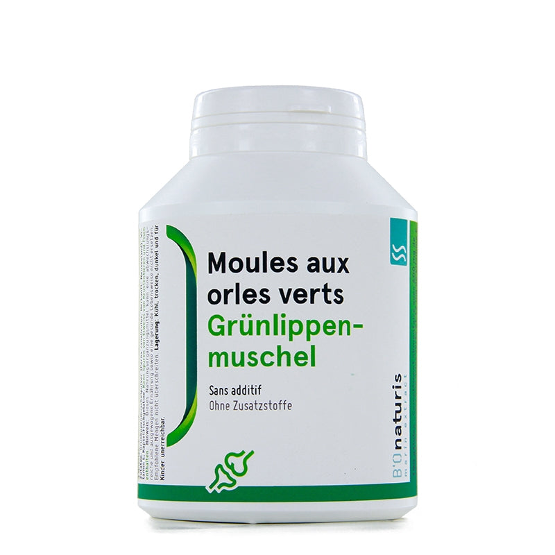BIOnaturis - Grünlippmuscheln 400 mg 180 Kapseln