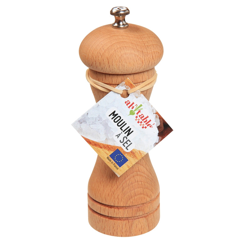 Ah Table ! - Salzmühle aus Holz und Keramik 10 Jahre Garantie