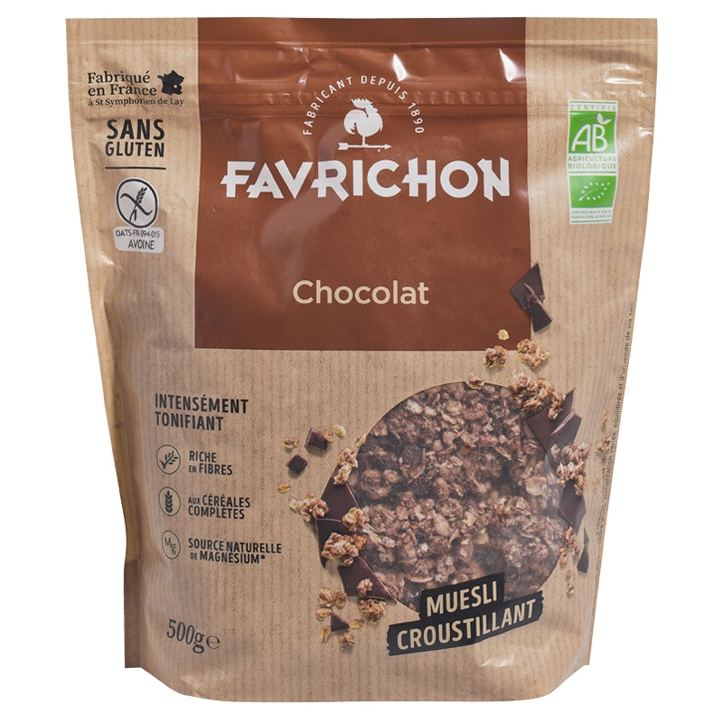 Favrichon - Müesli croustillant chocolat BIO 500g