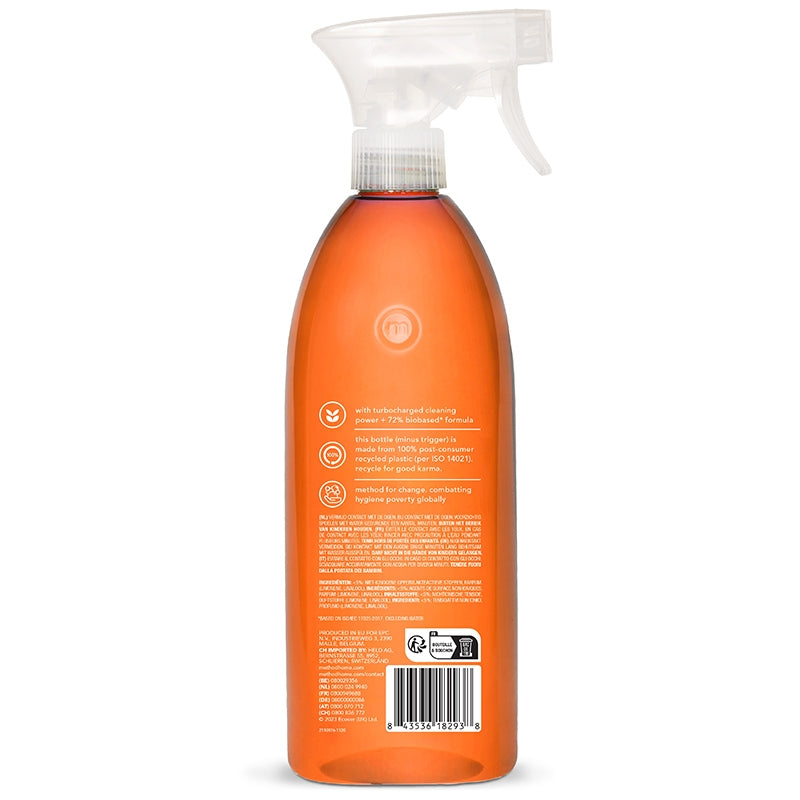 Nettoyant cuisine spray quotidien écologique clémentine