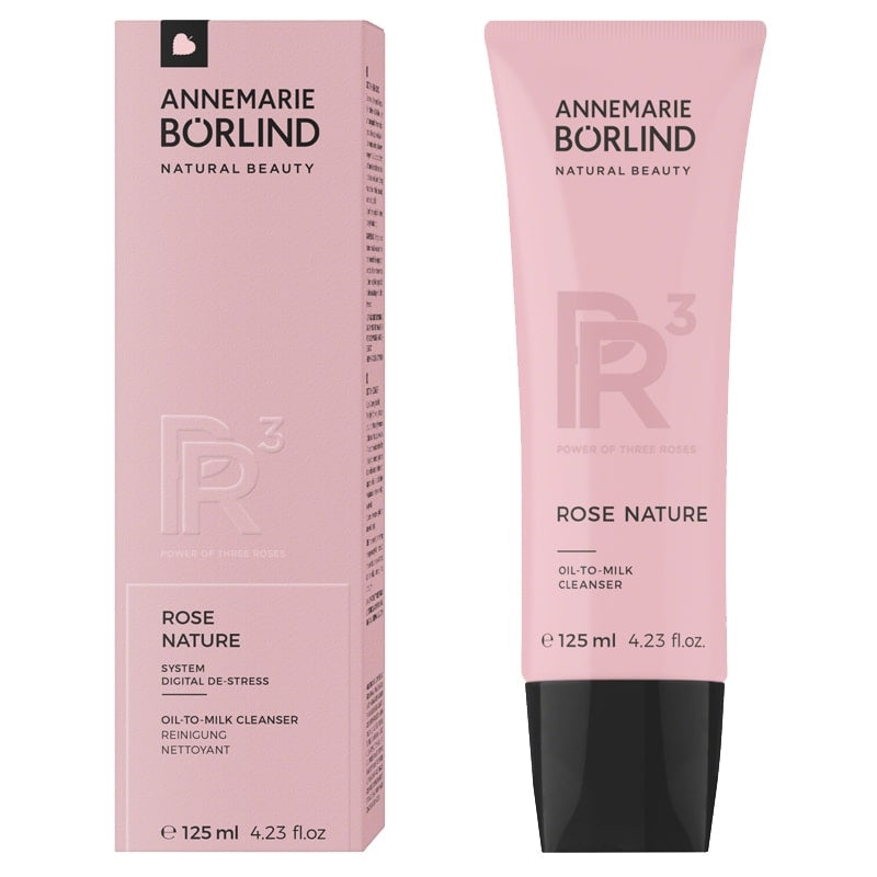 Annemarie Börlind - Nettoyant huile-en-lait - rose & pivoine - System Digital De-Stress 125ml