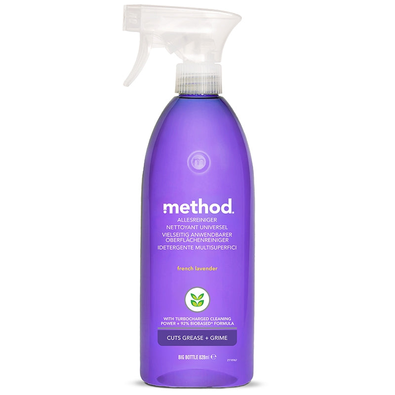 Umweltfreundlicher Mehrzweck-Sprühreiniger mit Lavendelduft - 828 ml - Method