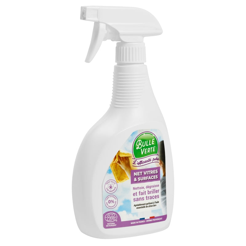Bulle Verte - ECO Zitronen-Fensterreiniger-Spray - 500ml