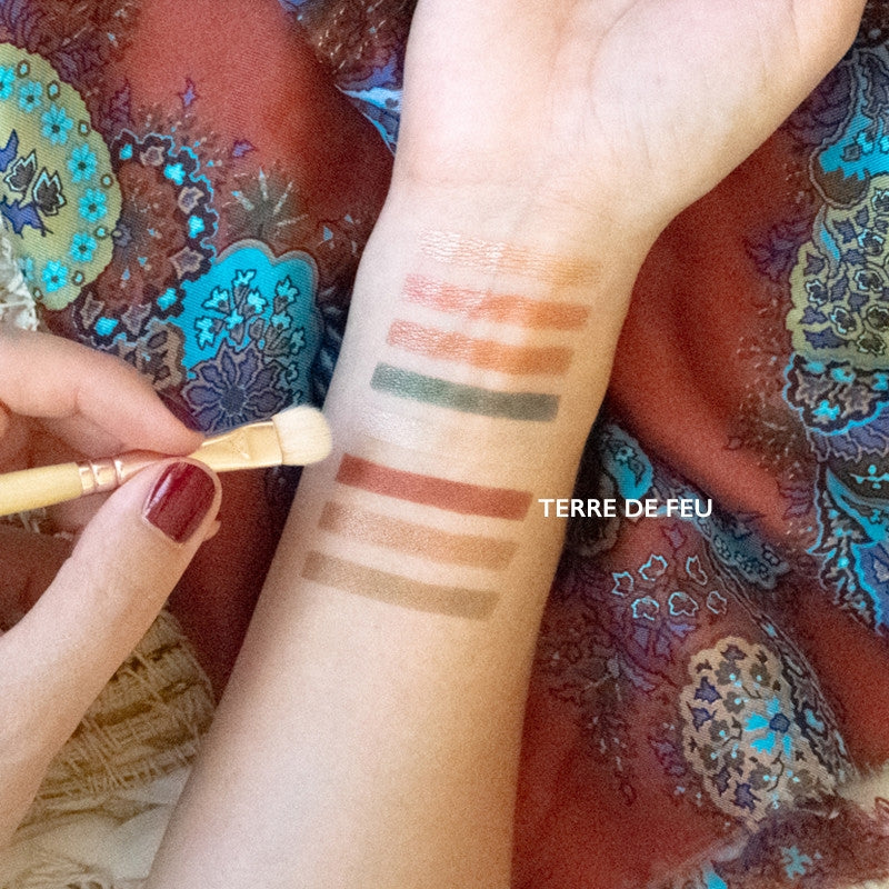 Boho Green Make-up - Lidschatten Terre de Feu Gypsy Travel Nr. 229 BIO