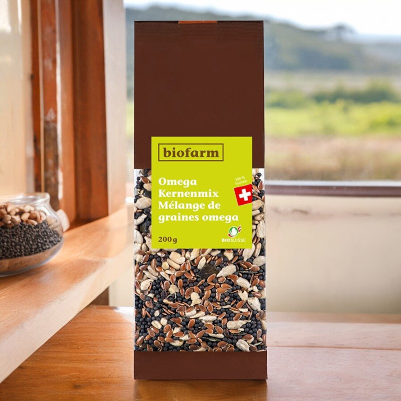 Biofarm - Omega mélange de graines suisses BIO 200g
