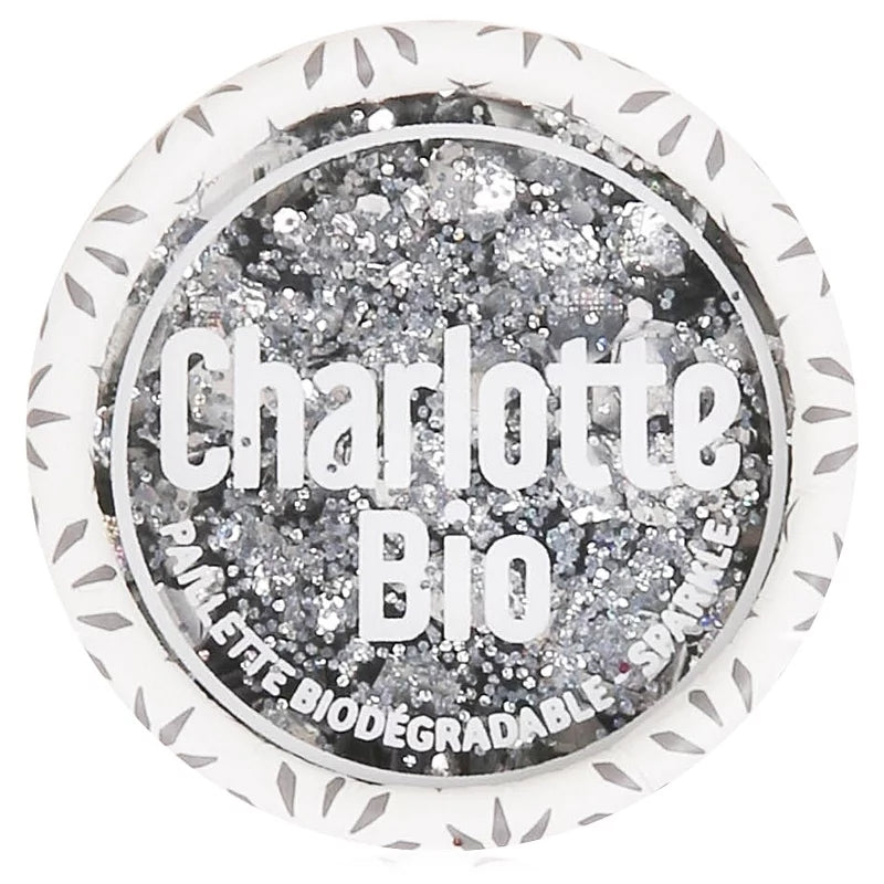 Charlotte Bio - Paillettes argent Holo 4g