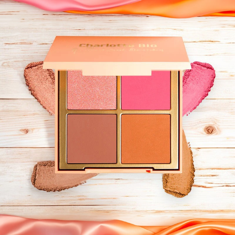 Charlotte Bio - Make-up-Palette Frische Ausstrahlung Arnaud Sol Dourdin 4 x 4.5g