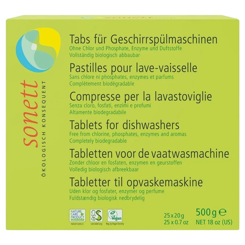 Pastilles lave-vaisselle ECO - sans parfum