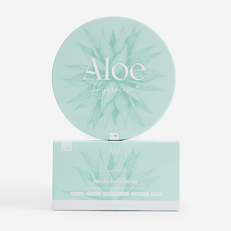 Aloe Paris - Patchs yeux anti-cernes Hydralise - aloe vera 60 pièces