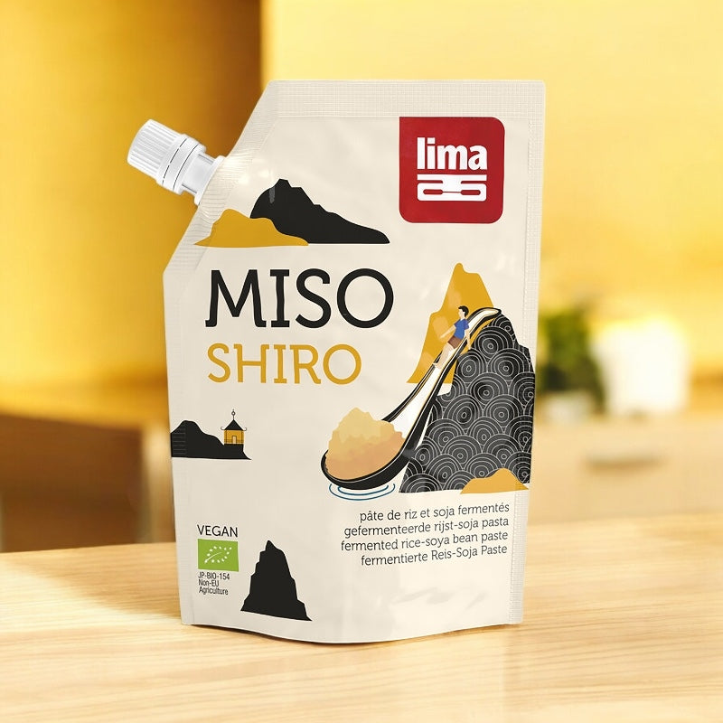 Pâte de riz & soja BIO Shiro miso