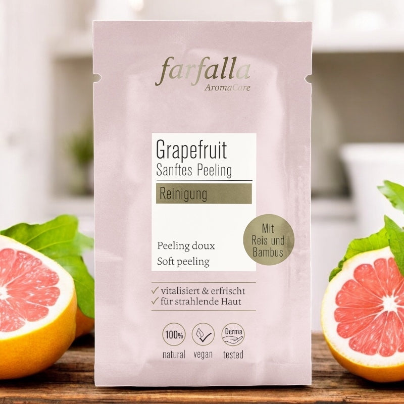 Farfalla - Sanftes Peeling Grapefruit BIO 7ml