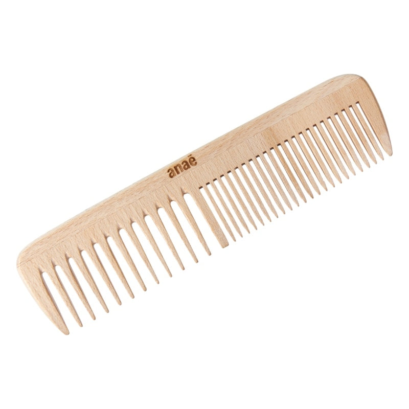 Anaé - Peigne double dents en bois