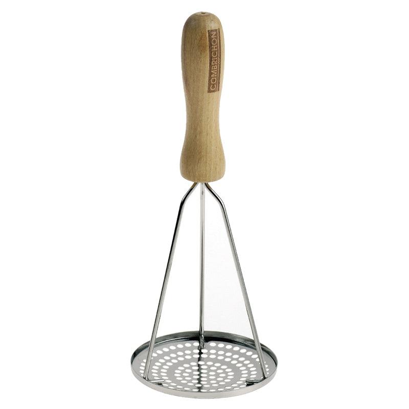 Ah Table ! - Pilon écrase-purée en inox et hêtre