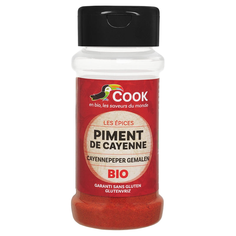 Cook - Piment de cayenne en poudre BIO 40g