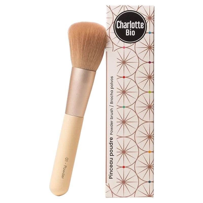 Charlotte Bio - Pinceau poudre compacte 1 pièce