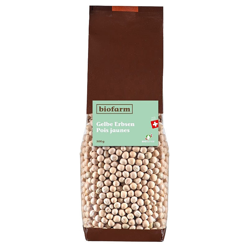 Biofarm - Pois jaunes suisses BIO 500g