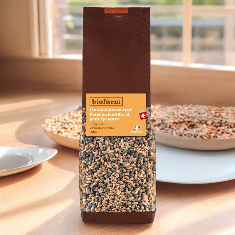 Biofarm - Potée de lentilles et petit épeautre suisse BIO 500g