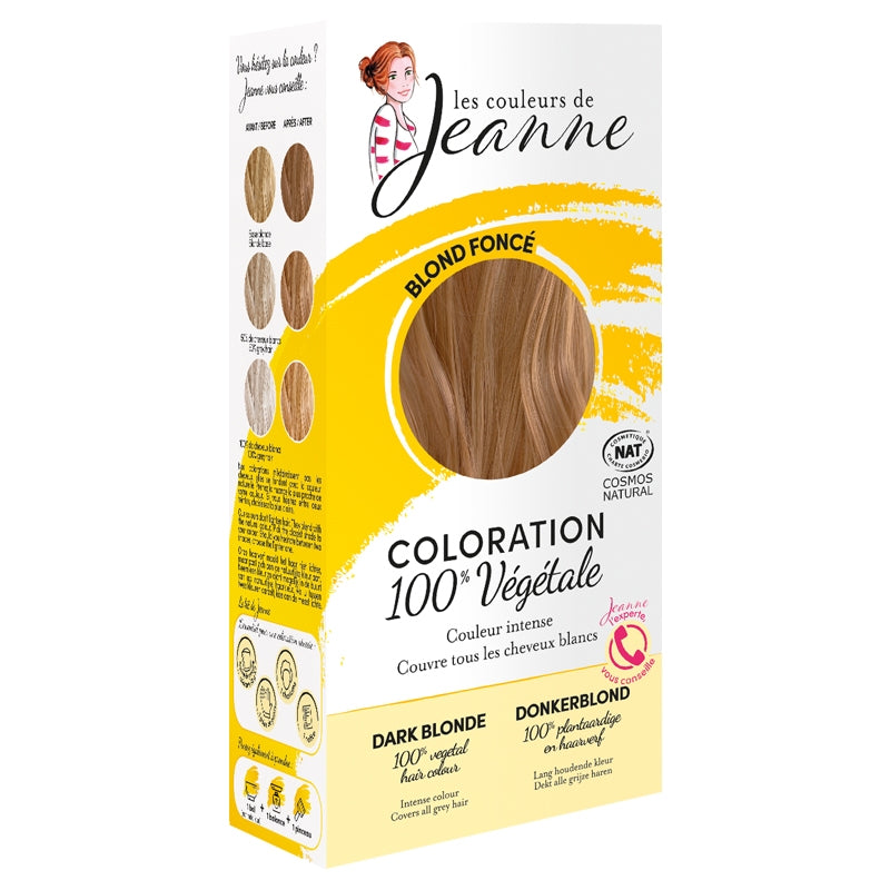 Pflanzenhaarfarbe Dunkelblond