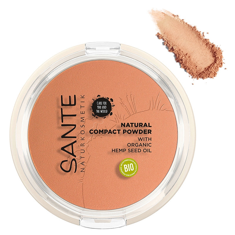 Poudre compacte BIO N°03 Warm Honey