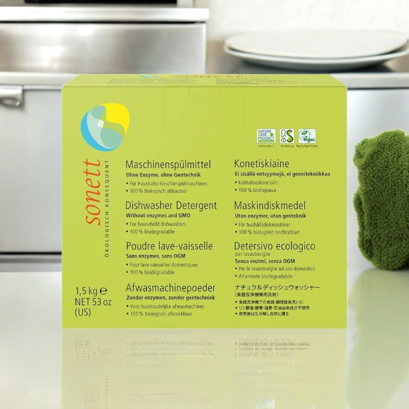 Poudre lave-vaisselle sans parfum ECO - 1,5kg
