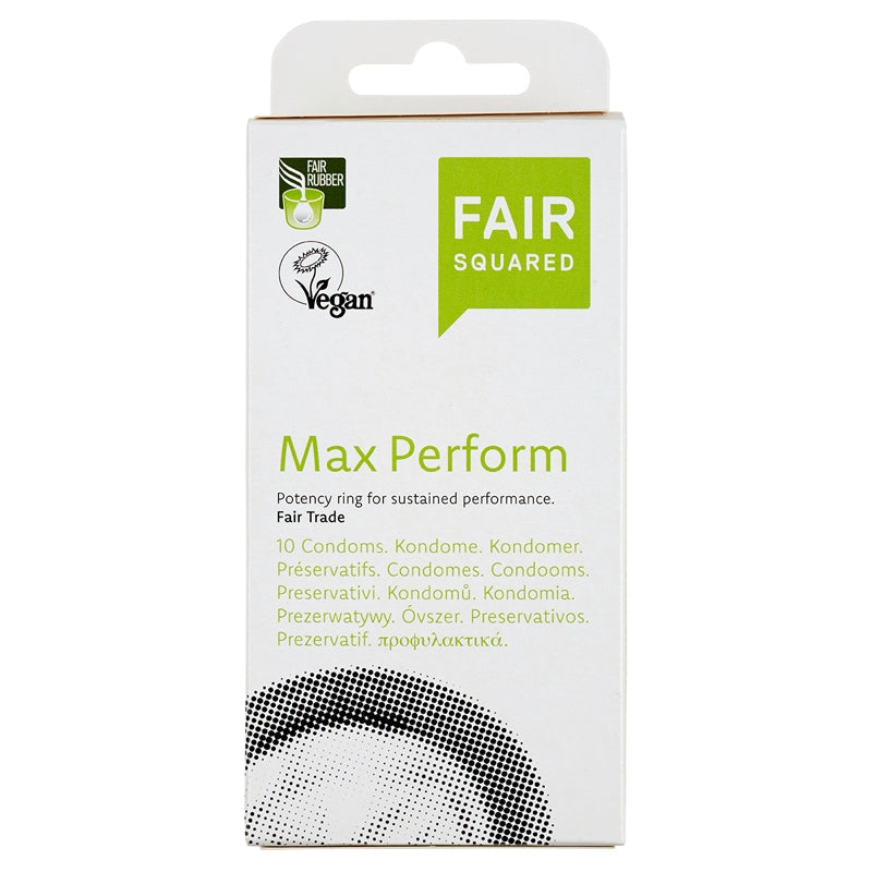 Fair Squared - Préservatifs Max Perform naturels - 10 pièces
