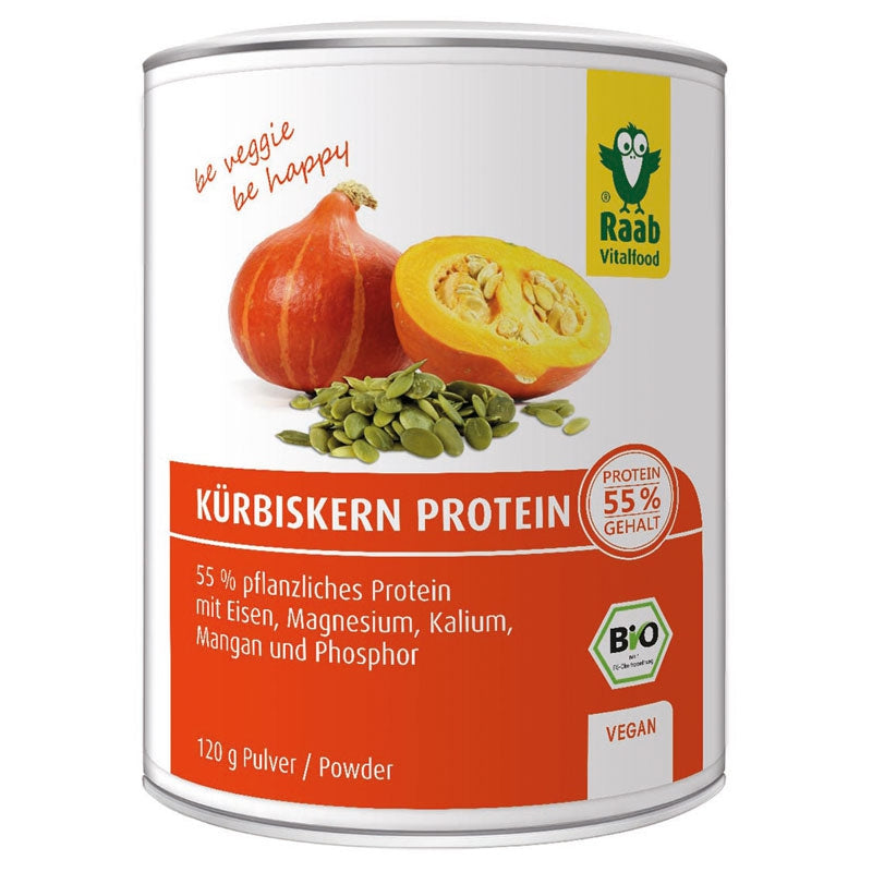 Protéines de pépins de courge BIO 120g - Raab Vitalfood