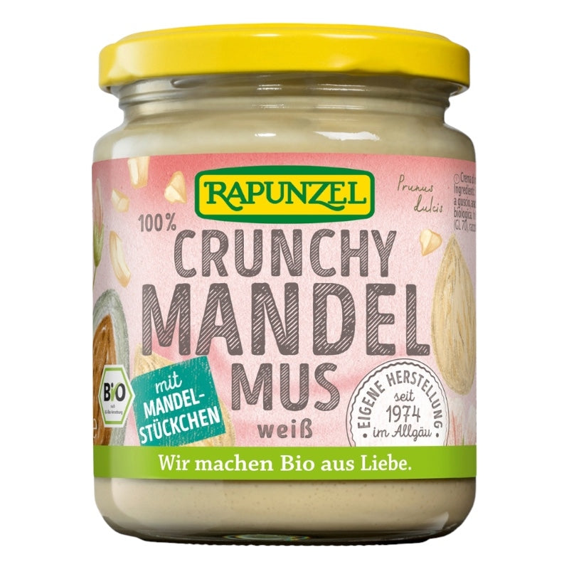 Purée d'amandes blanches crunchy BIO