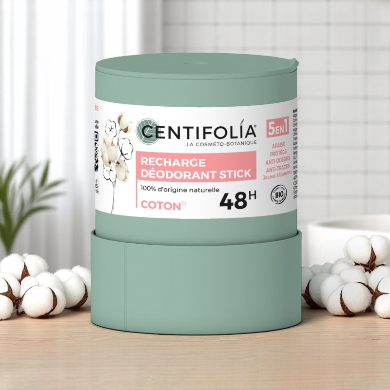 Centifolia - Nachfüllung Deo-Stick Baumwollblüte BIO 50g