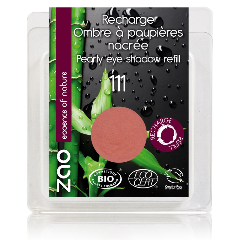 Refill Lidschatten Pfirsichrosa perlmutt Nr. 111 BIO