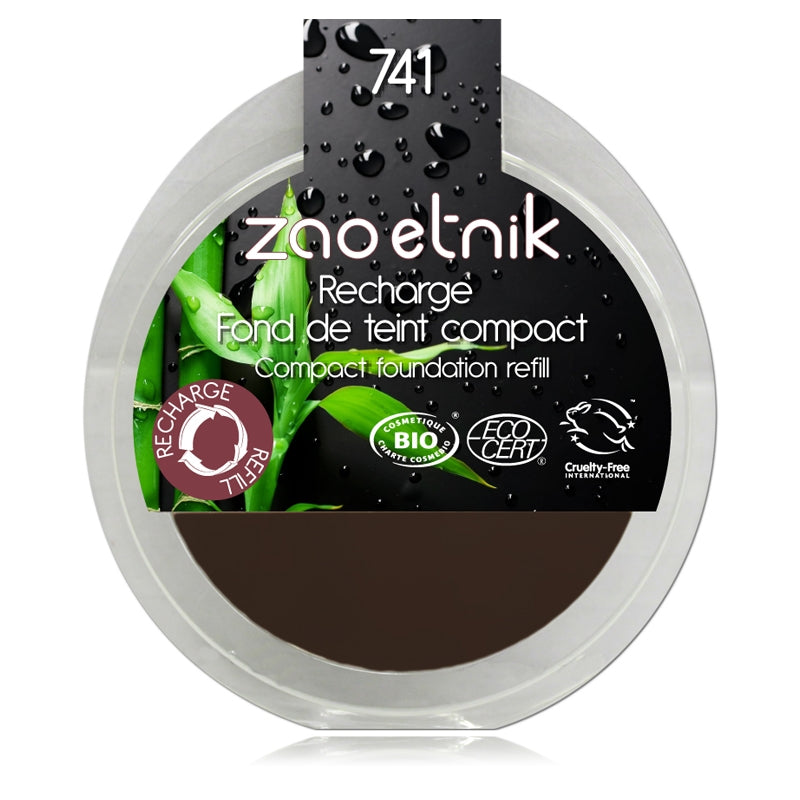 Recharge Fond de teint compact Moka N°741 BIO