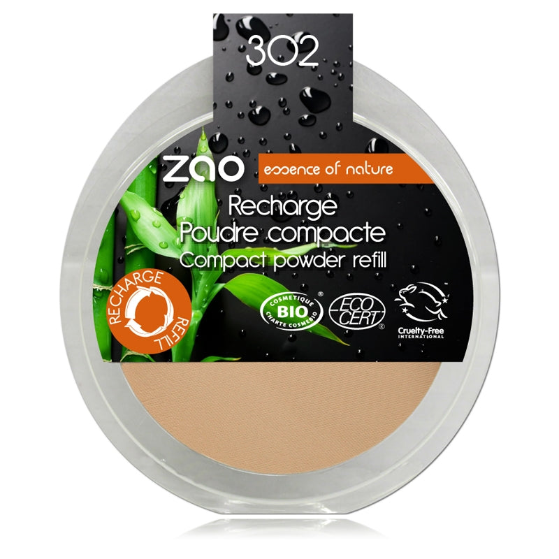 Refill Kompaktpuder Rosébeige Nr. 302 BIO