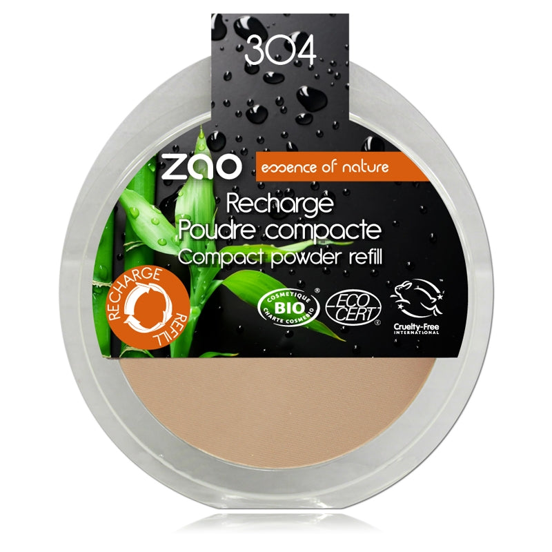 Refill Kompaktpuder Cappuccino Nr. 304 BIO
