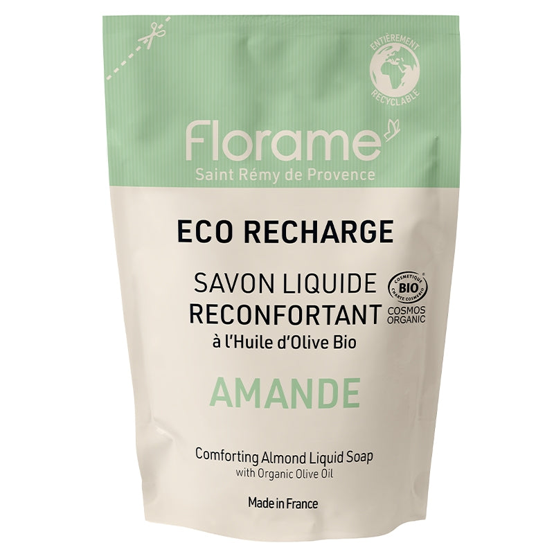 Florame - Recharge savon liquide BIO amande 470ml