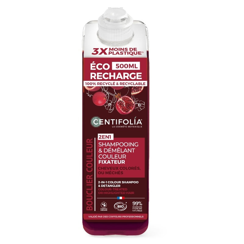 Centifolia - Nachfüll Shampoo & Spülung Farbschutz Granatapfel 500ml