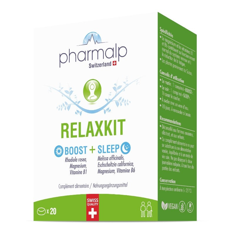 Relaxkit - 20 Tabletten - Pharmalp