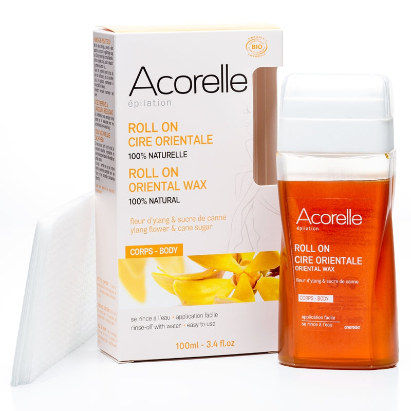 Acorelle - Roll-on orientalisches Zuckerwachs Haarentfernung Körper BIO