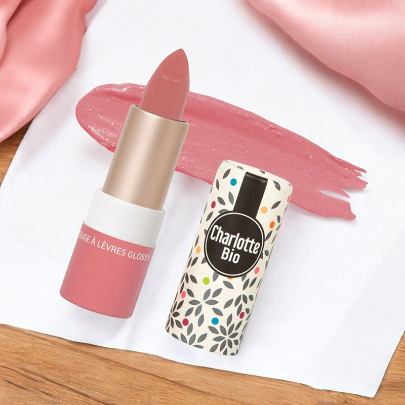 Charlotte Bio - Lippenstift Rosenholz glänzend BIO 3.5g