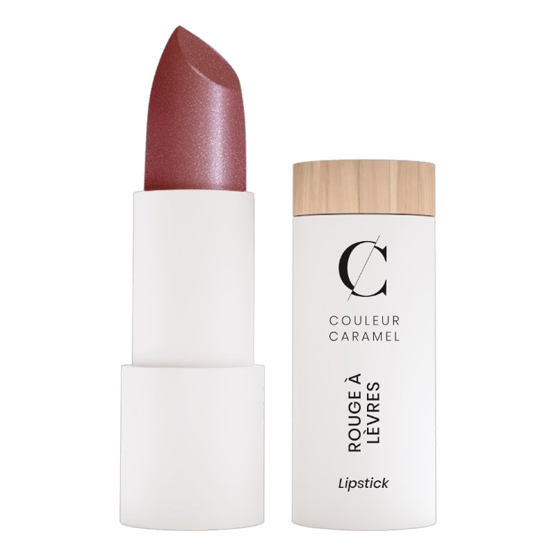 Couleur Caramel - Rouge à lèvres brillant Hibiscus N°243 BIO 3,5g